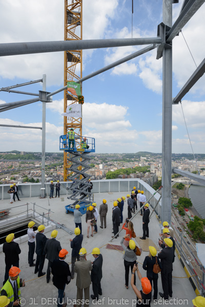 tour des finances à Liège